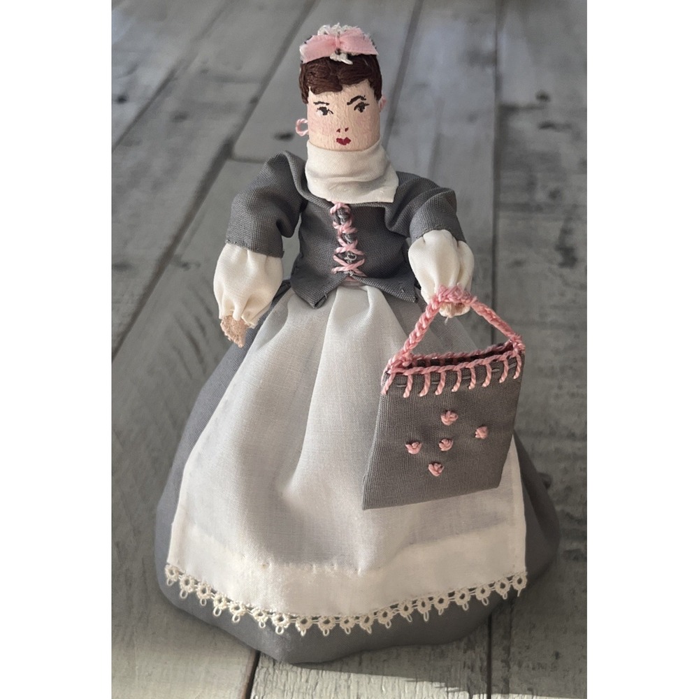 Moravian Benigna Cloth Doll Married‎ Sister First Moravian Church Bethlehem PA